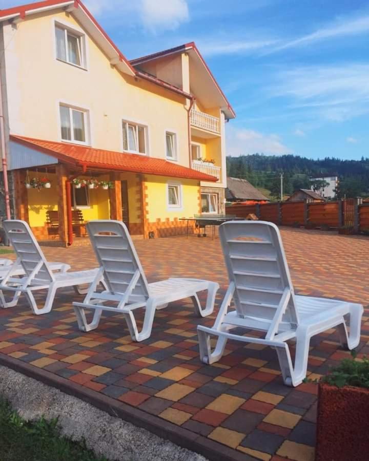 Karpatskyi Maetok Hotell Slavske Exteriör bild